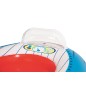 Saltea gonflabila pentru copii, forma barcuta, multicolor, 99x66 cm