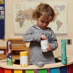 Balansoar rocker din lemn, placa de echilibru, multifunctional, multicolor
