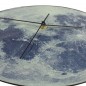 Ceas de perete fosforescent Luna plina, 30 cm, PVC, RESIGILAT