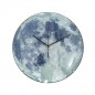 Ceas de perete Moon fosforescent, quartz, diametru 30 cm, RESIGILAT