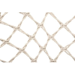 Hamac suspendat, tip fotoliu cu spatar, 53x120 cm, alb, maxim 120 kg