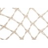 Hamac suspendat, tip fotoliu cu spatar, 53x120 cm, alb, maxim 120 kg