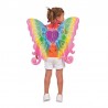 Aripioare fluturas pentru copii, costum party tematic, rainbow