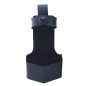 Detector de metale portabil, sensibilitate ridicata, alimentare baterii, negru Detector de metale portabil, sensibilitate ridicata, alimentare baterii, negru