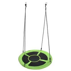 Hamac tip balansoar, leagan cuib de barza, 120 cm, sarcina maxima 160 kg