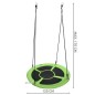 Hamac tip balansoar, leagan cuib de barza, 120 cm, sarcina maxima 160 kg Hamac tip balansoar, leagan cuib de barza, 120 cm, sarcina maxima 160 kg