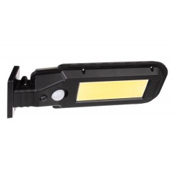 Lampa solara stradala, 210 LED COB, lumina neutra, senzor de miscare, rezistenta la apa IP65
