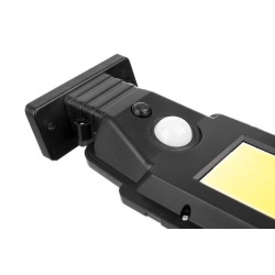 Lampa solara stradala, 210 LED COB, lumina neutra, senzor de miscare, rezistenta la apa IP65