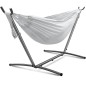 Hamac dublu 200x100 cm, suport metalic, huse depozitare, maxim 150 kg