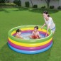 Piscina gonflabila pentru copii, 157x46 cm, multicolor, 4 inele Piscina gonflabila pentru copii, 157x46 cm, multicolor, 4 inele
