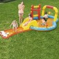 Centru de joaca acvatic pentru copii, multiple jocuri, piscina, tobogan, 435x213x117 cm Centru de joaca acvatic pentru copii, multiple jocuri, piscina, tobogan, 435x213x117 cm