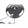 Set 5 tobe jazz pentru copii, tobe muzicale pentru copii 5 ani+, include chimbal, bete si scaun, 57x40x50cm