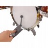 Set 5 tobe jazz pentru copii, tobe muzicale pentru copii 5 ani+, include chimbal, bete si scaun, 57x40x50cm