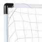 Set poarta cu plasa pentru fotbal, minge, pompa, 120x57x63 cm