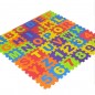 Covor spuma Eva tip puzzle cu cifre si litere 3 mp, 36 piese, 29x29 cm, grosime 0.9 cm Covor spuma Eva tip puzzle cu cifre si litere 3 mp, 36 piese, 29x29 cm, grosime 0.9 cm
