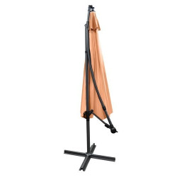 Umbrela de gradina cu stalp, pliabila, impermeabila, reglabila, diametru 350 cm