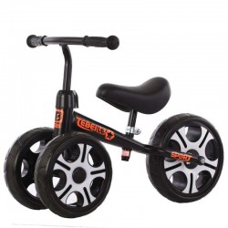 Duplicate More than anything Sitcom Bicicleta fara pedale, pentru copii, scaun si ghidon reglabile, roti spuma  EVA 12 inch