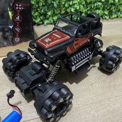 Masinuta cu telecomanda, Drift Die Cast, 1:16, suspensie arcuri mari, 14x22x12 cm
