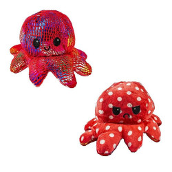 Caracatita reversibila din plus, exprima emotii, 20 cm