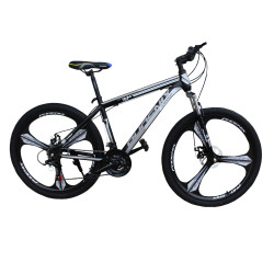Bicicleta MTB 26 inch, schimbator Shimano 21 viteze, frane pe disc, cadru otel, Tornado