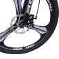 Bicicleta MTB 26 inch, schimbator Shimano 21 viteze, frane pe disc, cadru otel, Tornado
