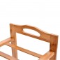 Raft pentru incaltaminte, 3 nivele, 68.5x51x24 cm, din bambus, RESIGILAT Raft pentru incaltaminte, 3 nivele, 68.5x51x24 cm, din bambus, RESIGILAT