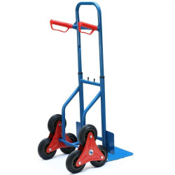 Liza transport marfa, 6 roti pentru scari, inaltime ajustabila, sarcina maxima 200 kg, rabatabila