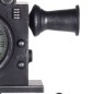 Ceas metal retro, forma camera video cu trepied si 2 role film, dimensiune 30x29x53 cm Ceas metal retro, forma camera video cu trepied si 2 role film, dimensiune 30x29x53 cm