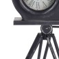 Ceas metal retro, forma camera video cu trepied si 2 role film, dimensiune 30x29x53 cm Ceas metal retro, forma camera video cu trepied si 2 role film, dimensiune 30x29x53 cm