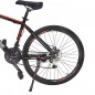 Cric fix pentru bicicleta, prindere laterala, ajustabil 35-40 cm, aluminiu