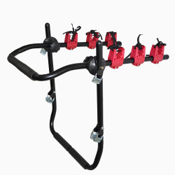 Suport auto pentru 3 biciclete, montare portbagajul masinii, maxim 45 kg