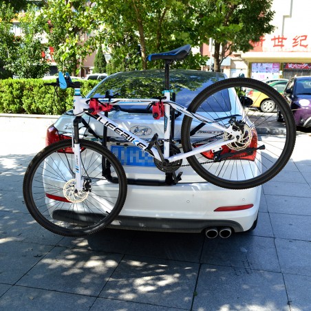 Suport auto pentru 3 biciclete, montare portbagajul masinii, maxim 45 kg