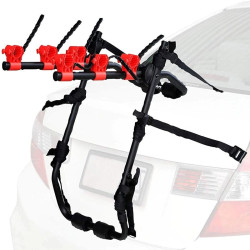 Suport auto pentru 3 biciclete, montare portbagajul masinii, maxim 45 kg