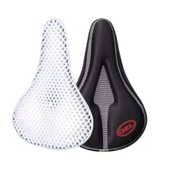 Husa scaun bicicleta, ergonomica, strat silicon si gel, impermeabila, marcaj reflectorizant