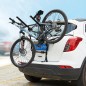 Suport auto pentru 3 biciclete, dedicat SUV, hatchback, pliabil