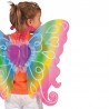 Aripioare fluturas pentru copii, costum party tematic, rainbow