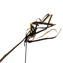 Arc indian 100 cm, cu sageti incluse, teaca lemn si piele