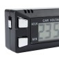 Termometru auto digital, ecran LCD, afisaj ora, temperatura, RESIGILAT