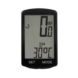 Kilometraj wireless pentru bicicleta, 19 functii, display LED, oprire / pornire automata
