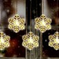 Ghirlanda Fulgi de zapada LED, material acril, lungime 0.9 m, IP44 Ghirlanda Fulgi de zapada LED, material acril, lungime 0.9 m, IP44