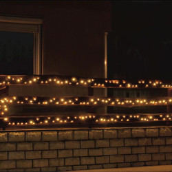 Ghirlanda 1000 LED-uri exterior, lungime 70 m, instalatie Craciun