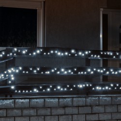 Ghirlanda decorativa cu LED, 500 becuri, lumina statica, lungime ghirlanda 35 m