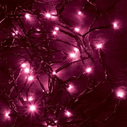 Instalatie luminoasa pentru interior, 50 LED-uri, lungime ghirlanda 4 m, diverse culori