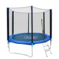 Trambulina copii, diametru 244 cm, plasa protectie laterala, scara acces, maxim 150 kg