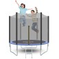 Trambulina copii, diametru 244 cm, plasa protectie laterala, scara acces, maxim 150 kg