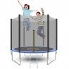 Trambulina copii, diametru 244 cm, plasa protectie laterala, scara acces
