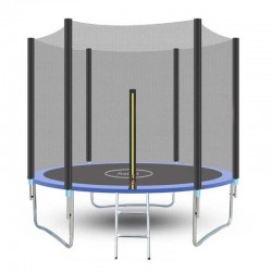 Trambulina copii, diametru 244 cm, plasa protectie laterala, scara acces