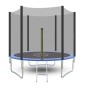 Trambulina copii, diametru 244 cm, plasa protectie laterala, scara acces, maxim 150 kg
