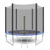 Trambulina copii, diametru 244 cm, plasa protectie laterala, scara acces