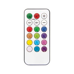 Ghirlanda microLED RGB cu telecomanda, lungime 10 m, USB, 12 efecte luminoase, timer